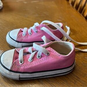 Converse Kids Pink Sneakers